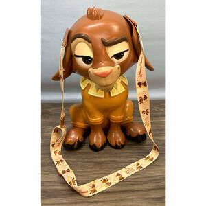 Disney Parks Wish VALENTINO Goat Collectible Popcorn Bucket With Strap